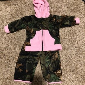 2 piece camo outfit